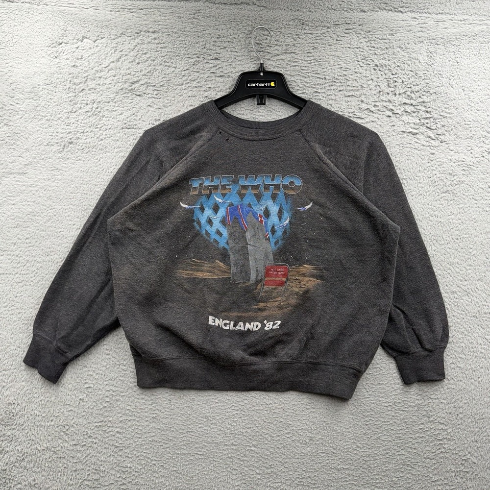 Vintage T-shirt 1982 The Who American Tour '82 Crewneck Sweatshirt Made USA